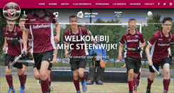 Desktop Screenshot of mhc-steenwijk.nl